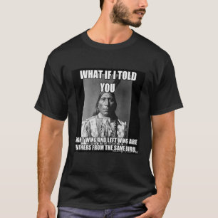 Lämnat Vinge Right wing, samma amerikanska fågelar T Shirt