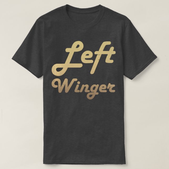 Lämnat Winger T Shirt (Design framsida)