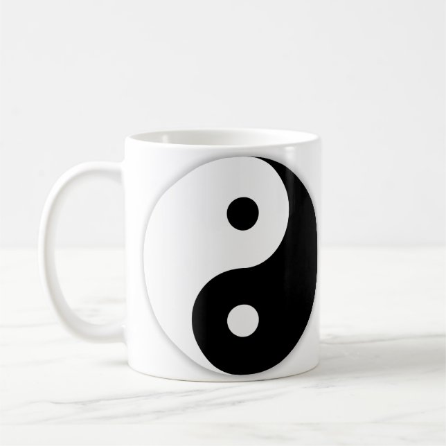 Lämnat Yin & Yang Kaffemugg (Vänster)