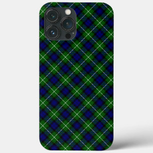 Lamont tartan blue grönt plaid