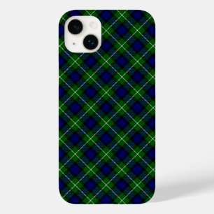 Lamont tartan blue grönt plaid