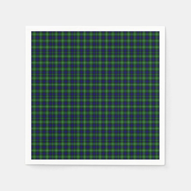 Lamont Tartan Pappersservett (Framsidan)