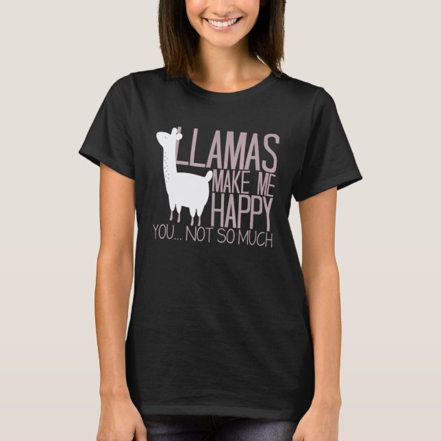 Lamor Gör Mig Glad T Shirt (Framsida)