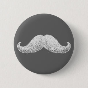 LaMoustache (mörk) Knapp