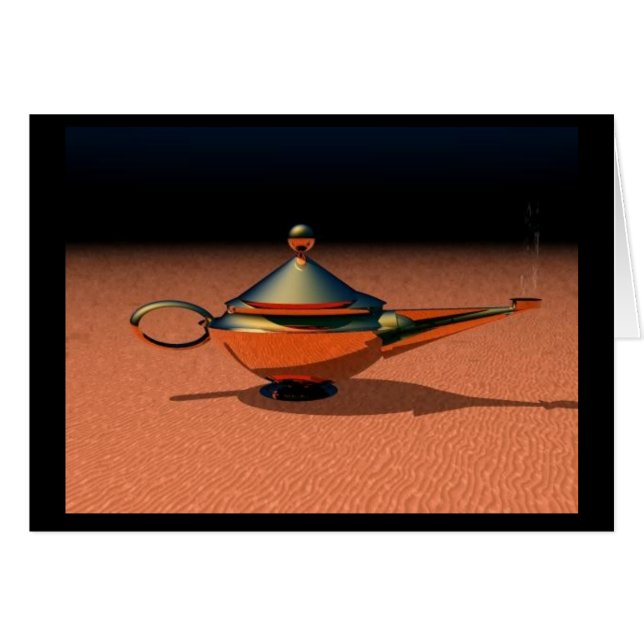 lamp2 hälsningskort (Framsidan Horizontal)