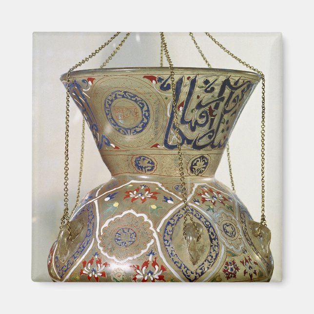 Lamp, från Sultan Hasans moské i Kairo Magnet (Framsidan)