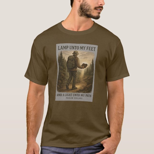 "Lamp Unto My Feet" Edition T-Shirt (Framsida)
