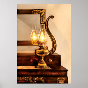 Lampa - Byrån och lyktan Poster