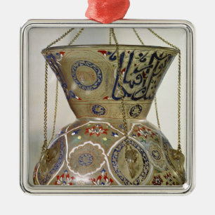 Lampa från moskén av sultanen Hasan, Cairo Julgransprydnad Metall