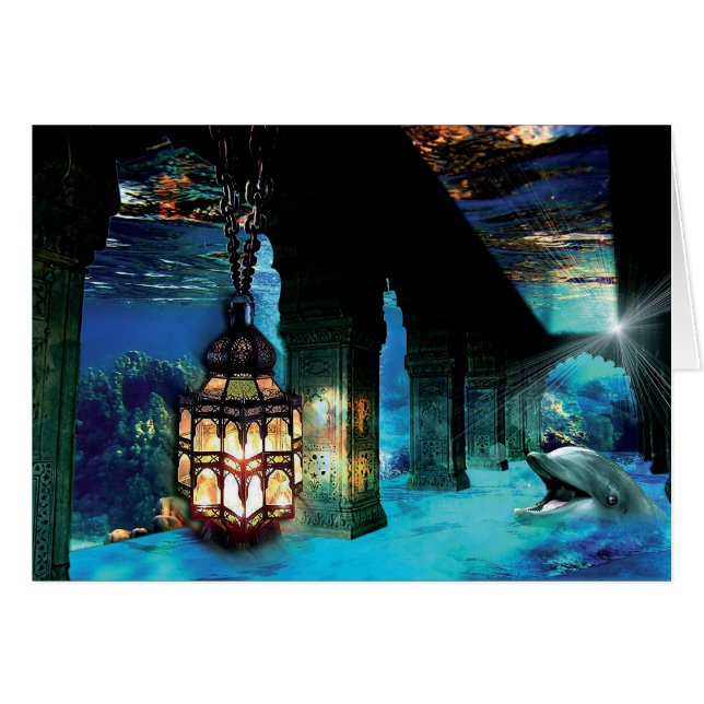 Lampa Hälsningskort (Framsidan Horizontal)