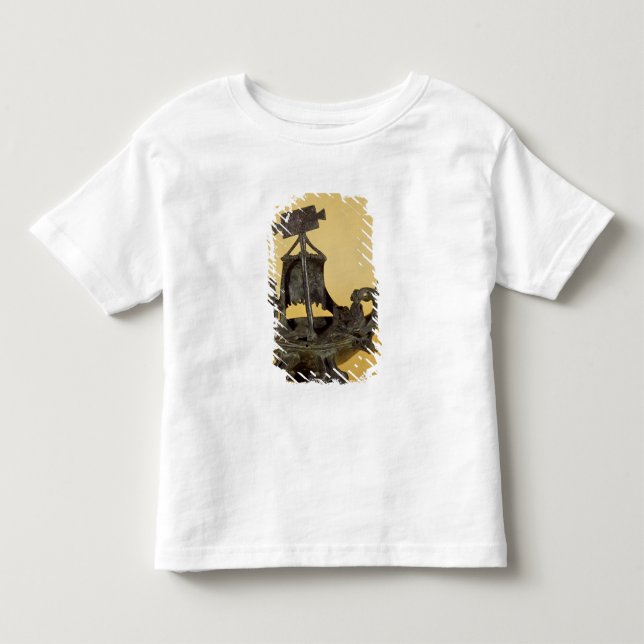 Lampa i form av ett fartyg t-shirt (Framsida)