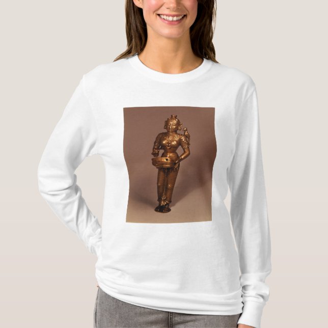 Lampa i form av gudinna av förmögenhet tee shirt (Framsida)