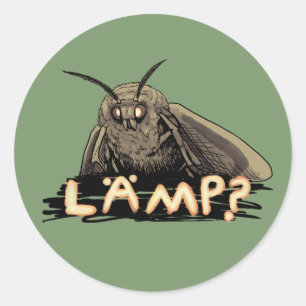 Lampa? Månadsminne Runt Klistermärke