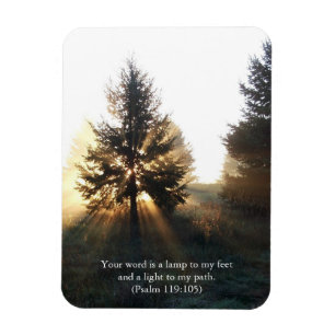 Lampa Unto min fotScripture Magnet