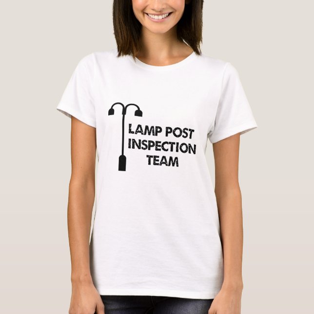 Lampan postar kontrolllaget tee shirt (Framsida)