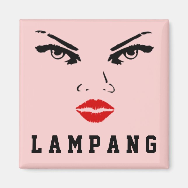Lampang, Thailand, Woman Magnet (Framsidan)