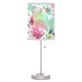 Lámpara de Mesa Watercolor Floral