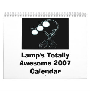 Lampas totalt kalender för fantastisk 2007