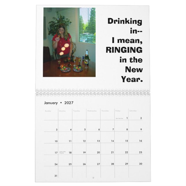 Lampas totalt kalender för fantastisk 2007 (Jan 2027)