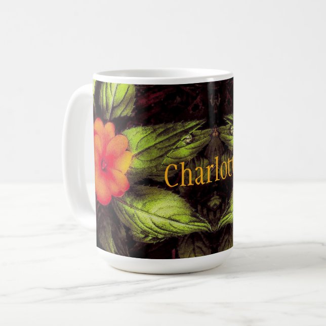 Lampatiens Impression Kaffemugg (Framsida vänster)