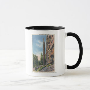 Lampglassten på den Cody huvudvägen, Montana Mugg