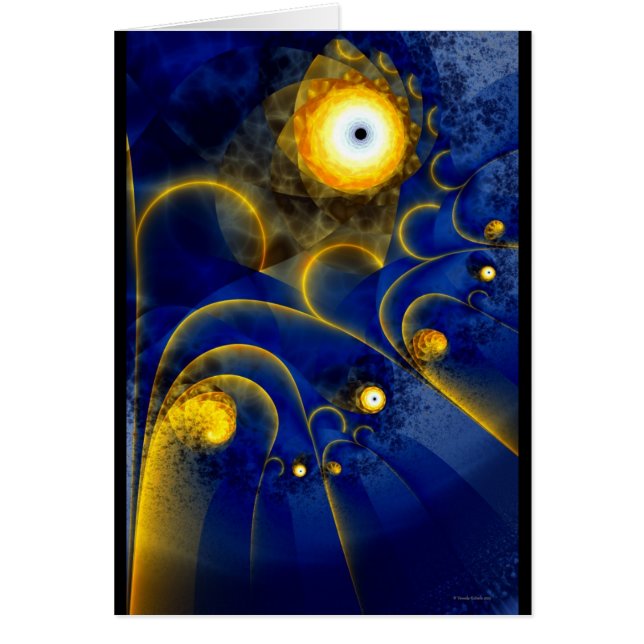 Lampions Hälsningskort (Framsidan)