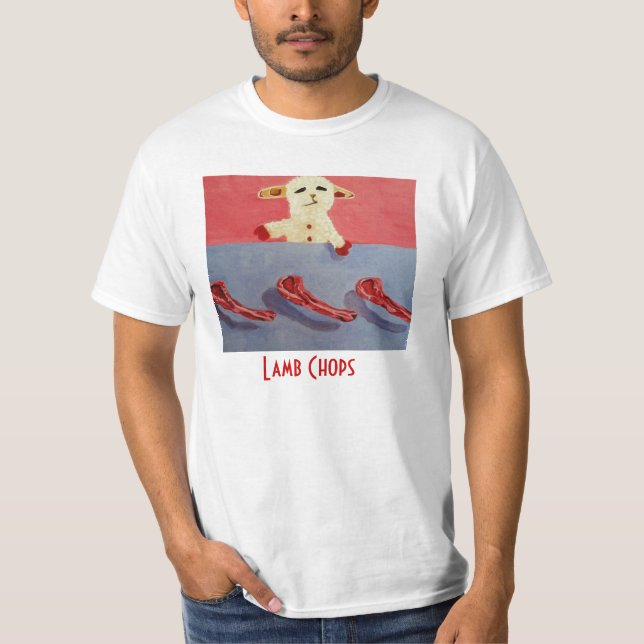 Lampkotletter T-shirt (Framsida)