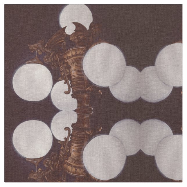 Lamplight från demoner tyg (Närbild)