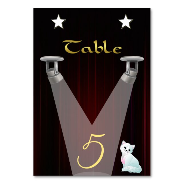 Lampor Bordsnummer (Framsidan)