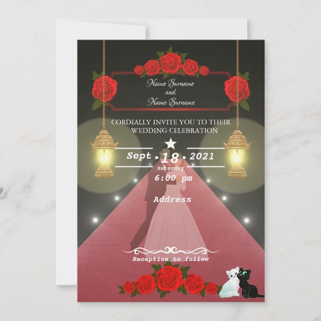 Lampor Inbjudningar (Framsida)