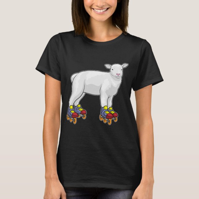 Lampor, inkl. rollskridskor t shirt (Framsida)