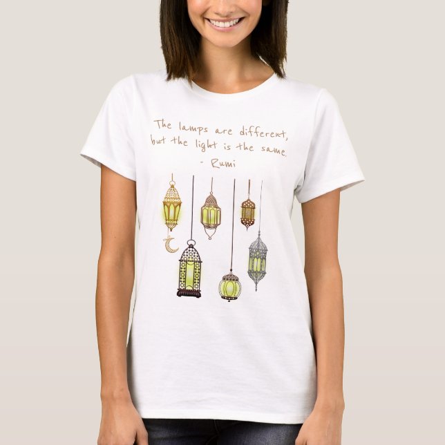 Lamps Rumi Women's Tee (Framsida)