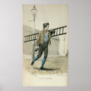 Lamptändare Poster