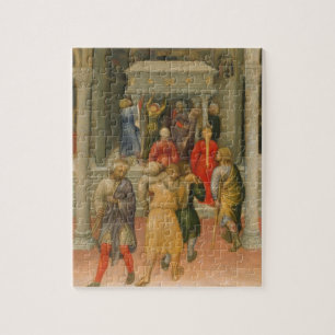 Lamslagit, och sjukt kurerat på graven av St Pussel