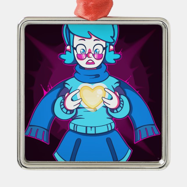 Lamt Julgransprydnad Metall (Framsidan)