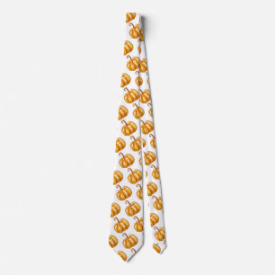 Lamtern, Gult Pumpkin Neck Tie Slips