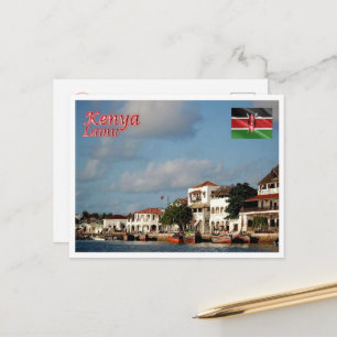 Lamu - Kenya - Panorama - Vykort