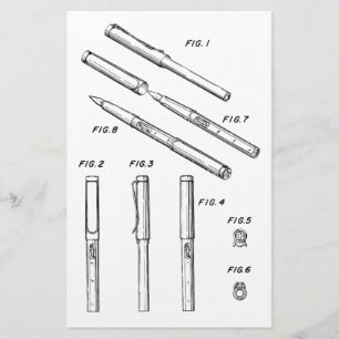 Lamy Safari Fontän Pen Brevpapper