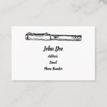 Lamy Safarivisitkortar