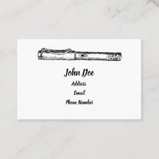 Lamy Safarivisitkortar Visitkort