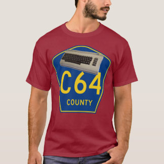 Län C64 för kommendör 64 T-shirt