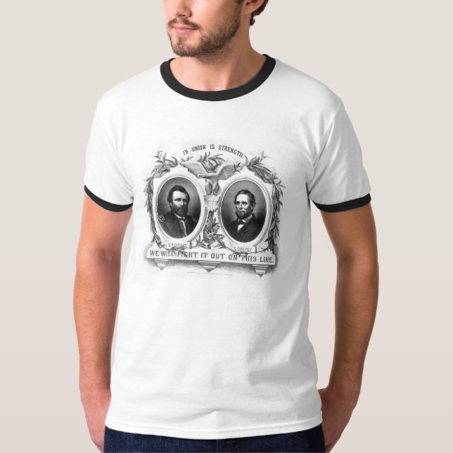 Lån och Colfax valplakat T-shirt (Framsida)