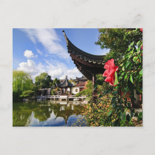 Lan Su Chinese Garden Postcard Vykort