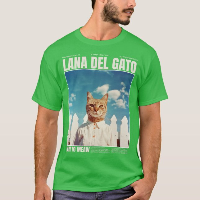 Lana Del Gato T Shirt (Framsida)