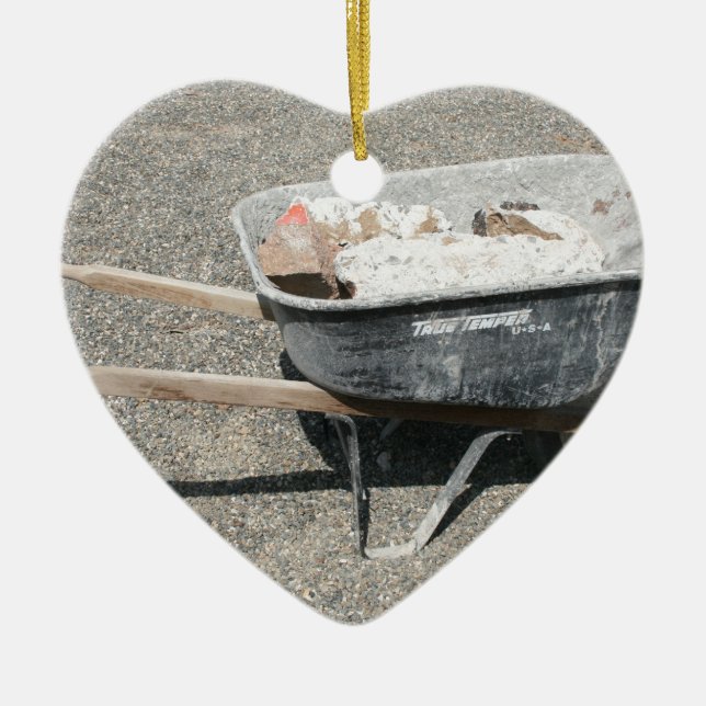 Låna en rulla julgransprydnad keramik (Framsidan)