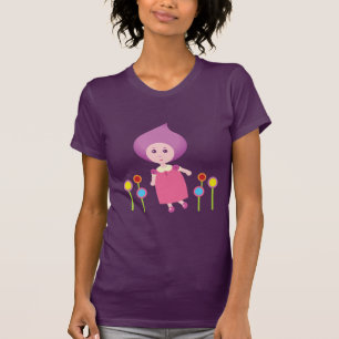 Lana Lea Springa genom blommorna T Shirt