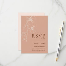 LANA Modern Latté Orchid OSA Responcard