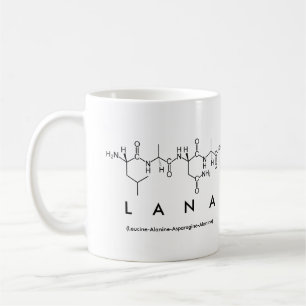 Lana peptide namn mugg