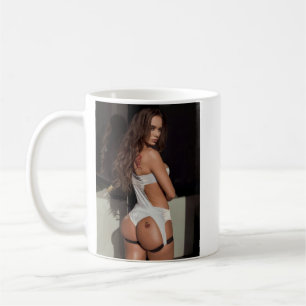 Lana Rhoades Cute Kärlek Manar Kaffemugg