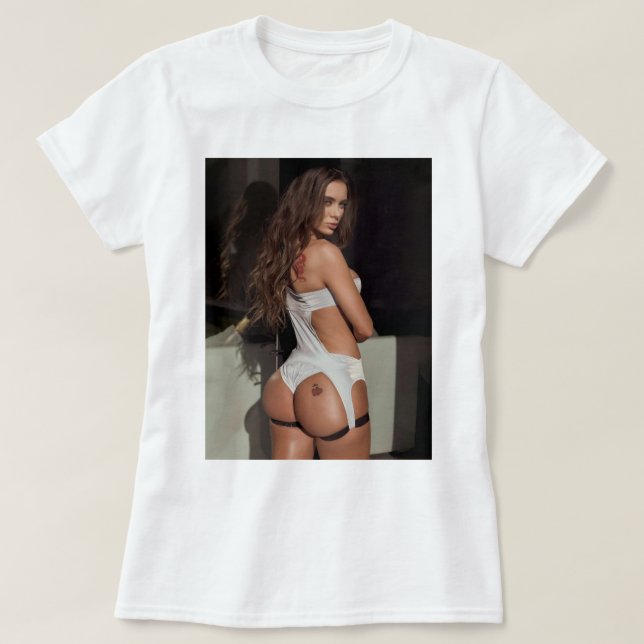 Lana Rhoades Cute Kärlek Manar T Shirt (Design framsida)